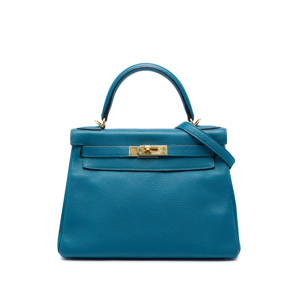 Pre-Loved Hermes Togo Kelly II Retourne 28
